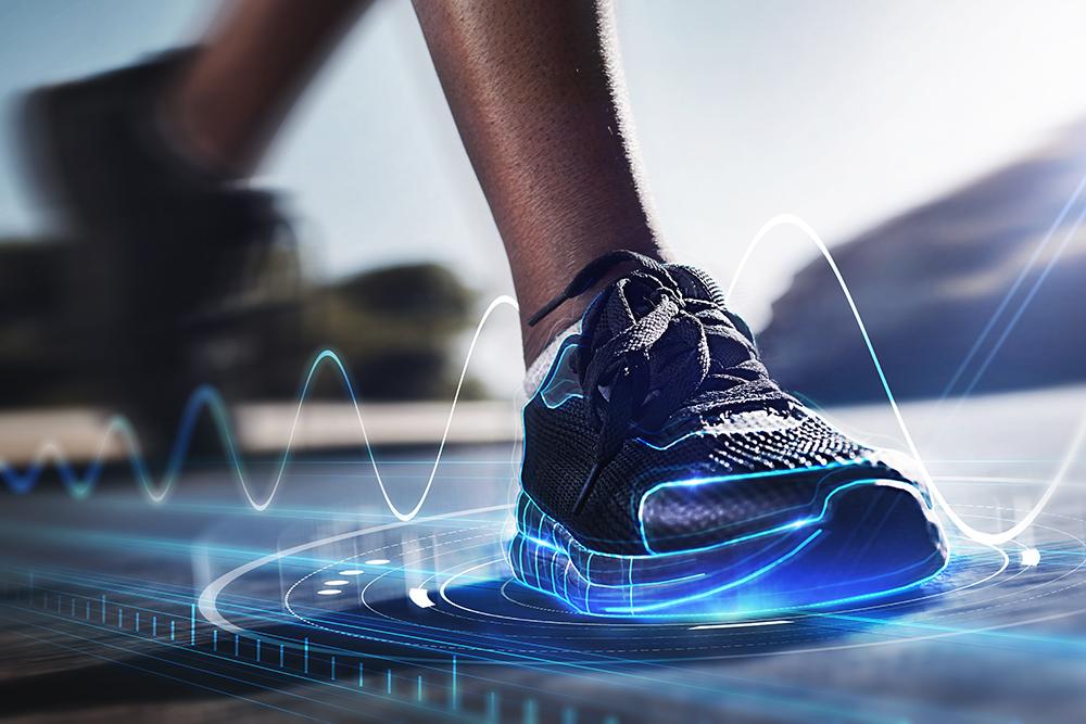 Shoe cushioning technology close-up